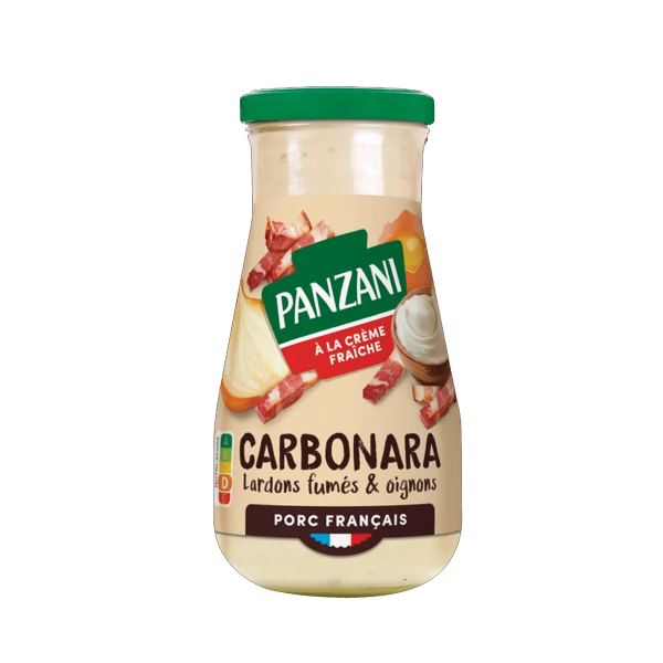 Panzani Carbonara & Bacon Egg Cream Sauce