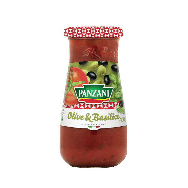 Panzani Tomato, Olive, and Basil Sauce