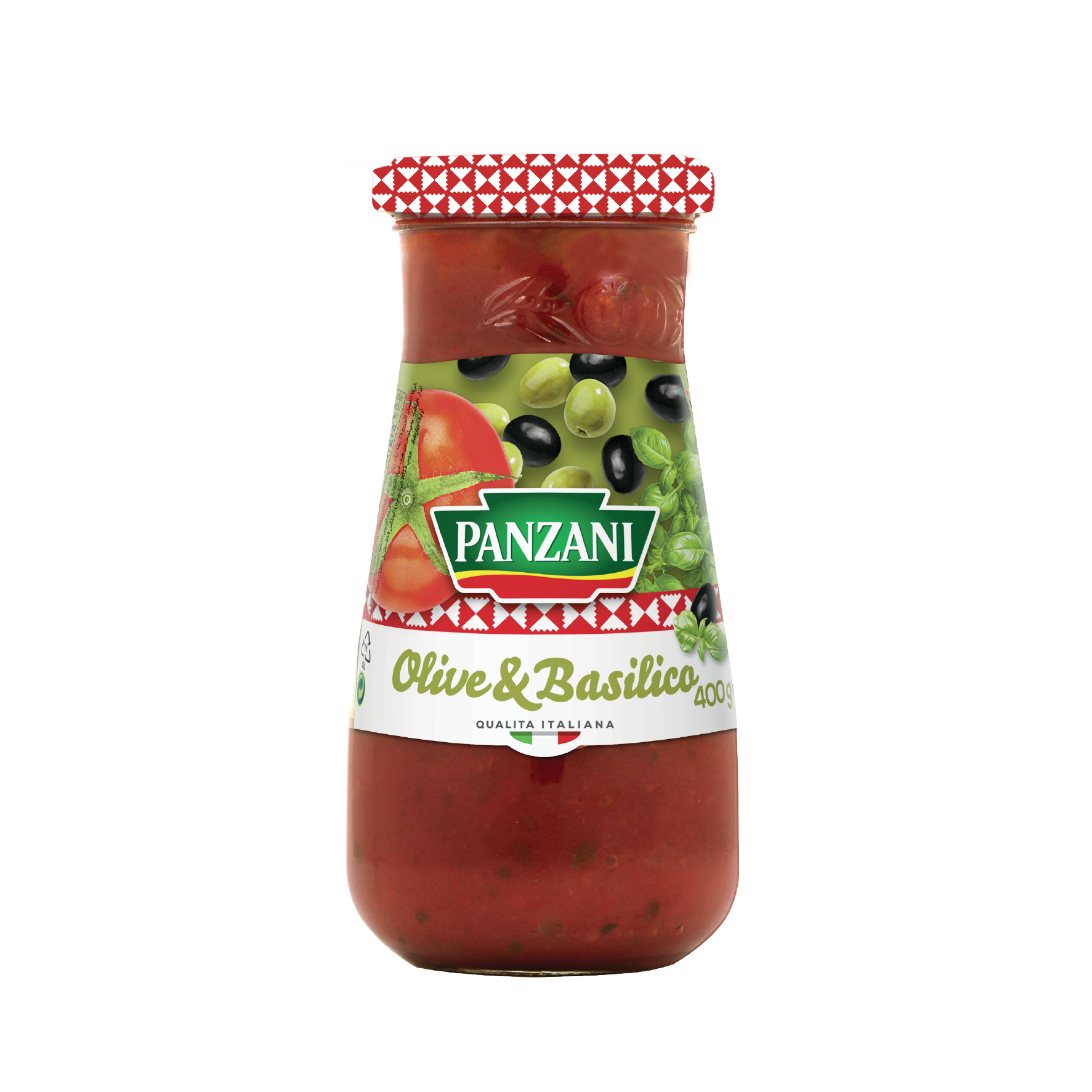 Panzani Tomato, Olive, and Basil Sauce